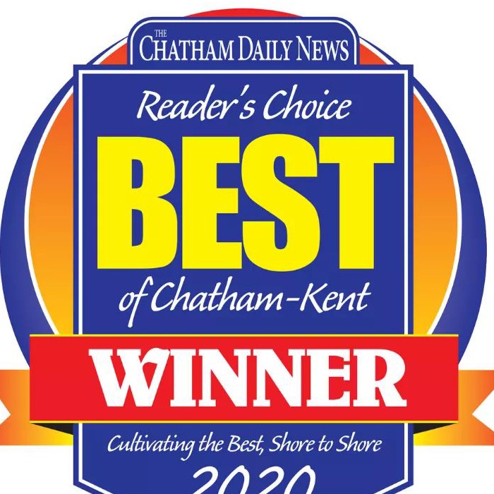 Reader's Choice Best of Chatham-Kent Winner 2020